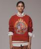 Minasu Menasoo Heritage Heavy Sweatshirt_Red_Brushed Fabric