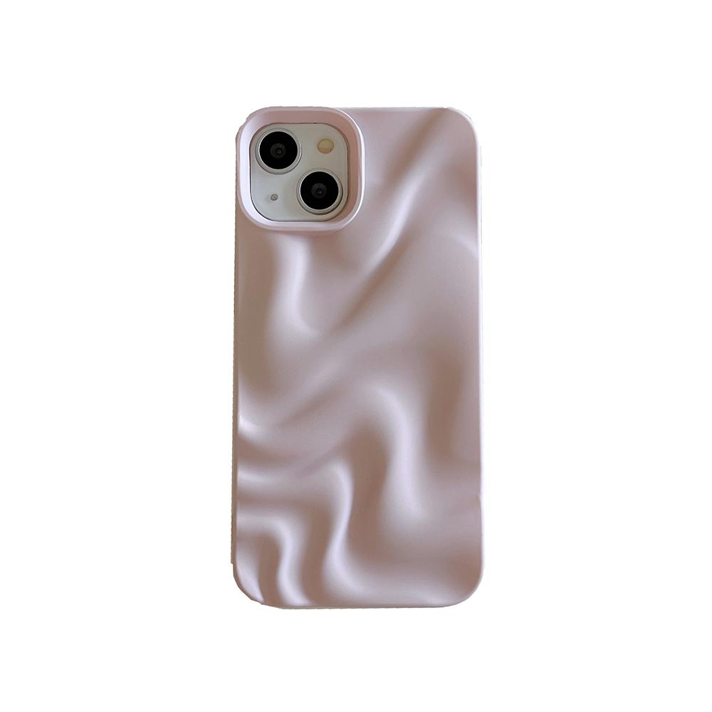 

Matte 3D Water Ripple Phone Case for iPhone 17 16 15 14 13 12 11 Pro Max 14pro Cases Shockproof Soft Silicone Back Cover iPhone 11