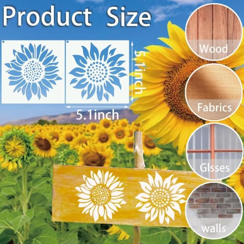 15Pcs Hollow Butterfly Templates 5x5Inch Kids Drawing Stencils for Craft Making Wood Sign Cake Painting Wall Decoration