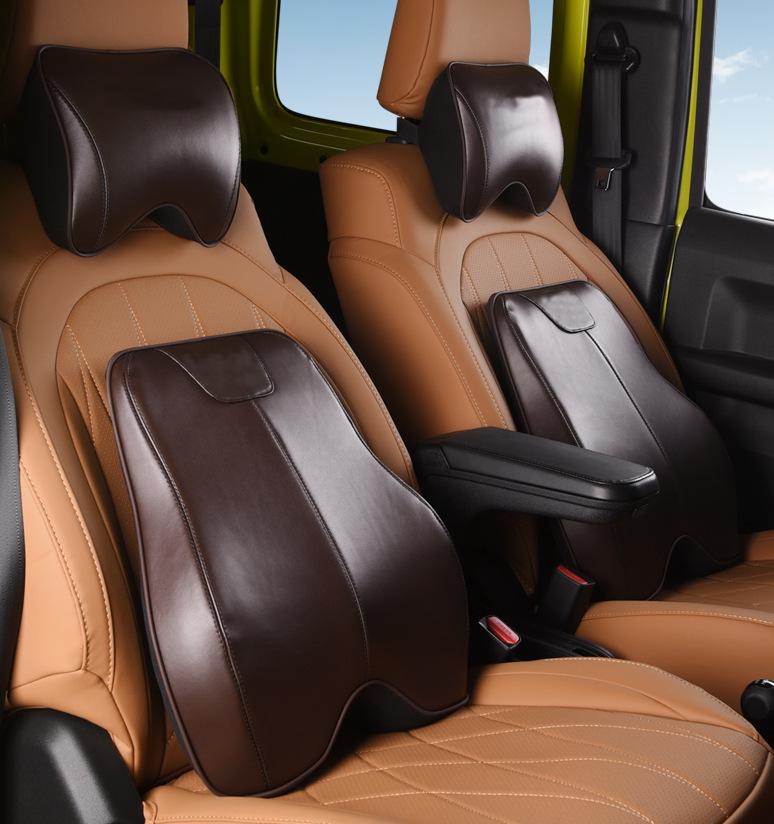 Suzuki Jimny Neck & Lumbar Support Pillow for Interior Modification