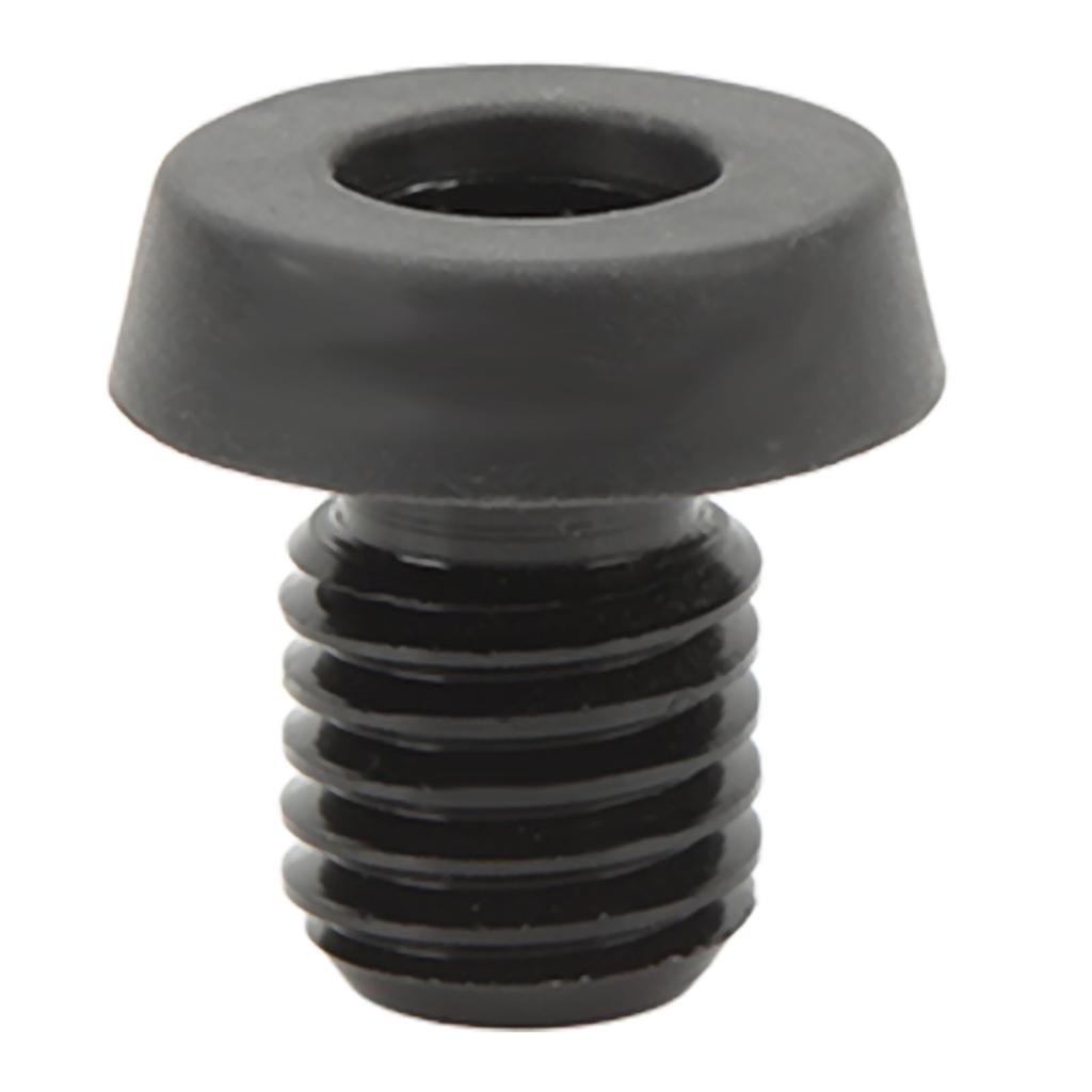 Billiard Cue Bumper Aluminum Alloy Plastic Billiard Bottom Plug Protector Case Cover for Pool Cue Stick Black