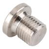 Oxygen Blanking Plug, M12x1.25mm Oxygen O2 Sensor Blanking Plug Cap Oxygen Sensor Exhaust Plug