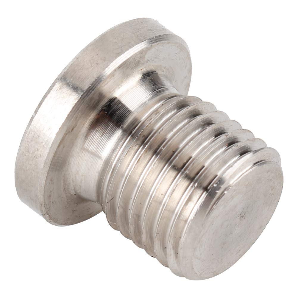 Oxygen Blanking Plug, M12x1.25mm Oxygen O2 Sensor Blanking Plug Cap Oxygen Sensor Exhaust Plug