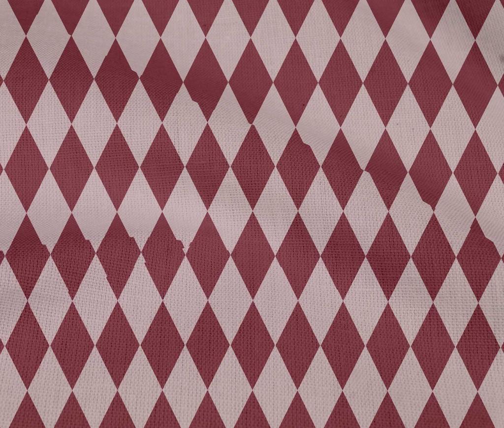 oneOone Cotton Flex Red Fabric Argyle Check Sewing Fabric By The Yard Printed Diy Clothing Sewing Supplies 40 Inch