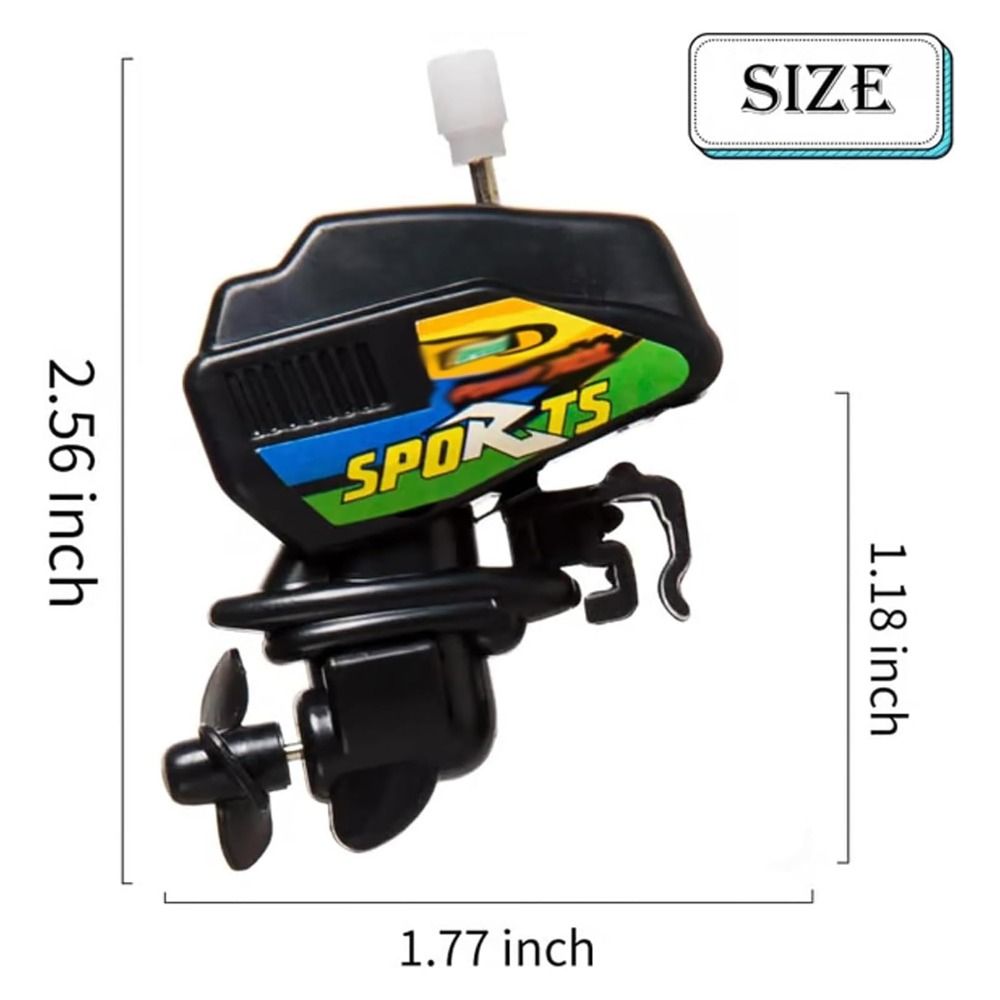 Wind Up Mini Boat Motor Coffee Stirrer Unique Easy To Clean Novelty Boat Motor Coffee Mixer Durable Boat Engine Coffee Stirrer