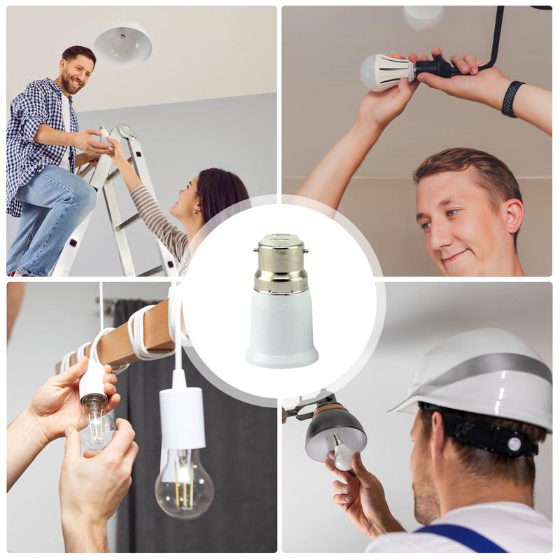 Light Socket Adapter Light Socket Converter Bulb Base Adapter Converter Lamp Base Adapter For LED Light Bulbs Antique Floor Lamp