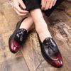 Herren Formelle Schuhe Outdoor Mode Lackschuhe Herren Frühling Herbst Quasten Loafer Businesskleid Büro Hochzeit Herrenschuhe