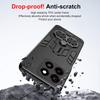 KEYSION Shockproof Armor Case for ZTE Blade A55 A35 Soft Silicone+PC Metal Ring Stand Phone Back Cover for ZTE Blade A35 A55