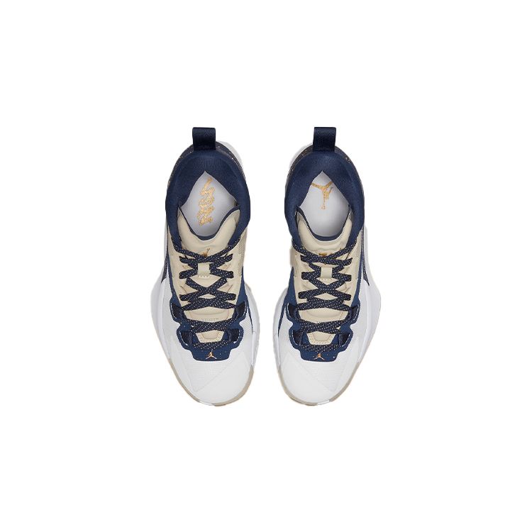 Air Jordan Zion 1 GS Pelicans Kids Sneakers Tan Fossil White DA3131-241