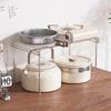 Stainless Steel Kitchen Microwave Oven & Rice Cooker Shelf