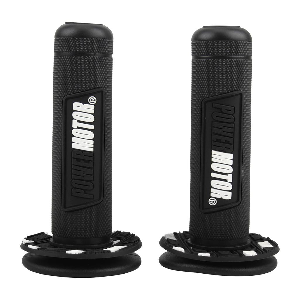 PowerMotor Motorcycle Grips Gel Anti-slip Wear-resistant Shock-absorbing Handle Rubber ATV Scooters Motocross Handle Accessories