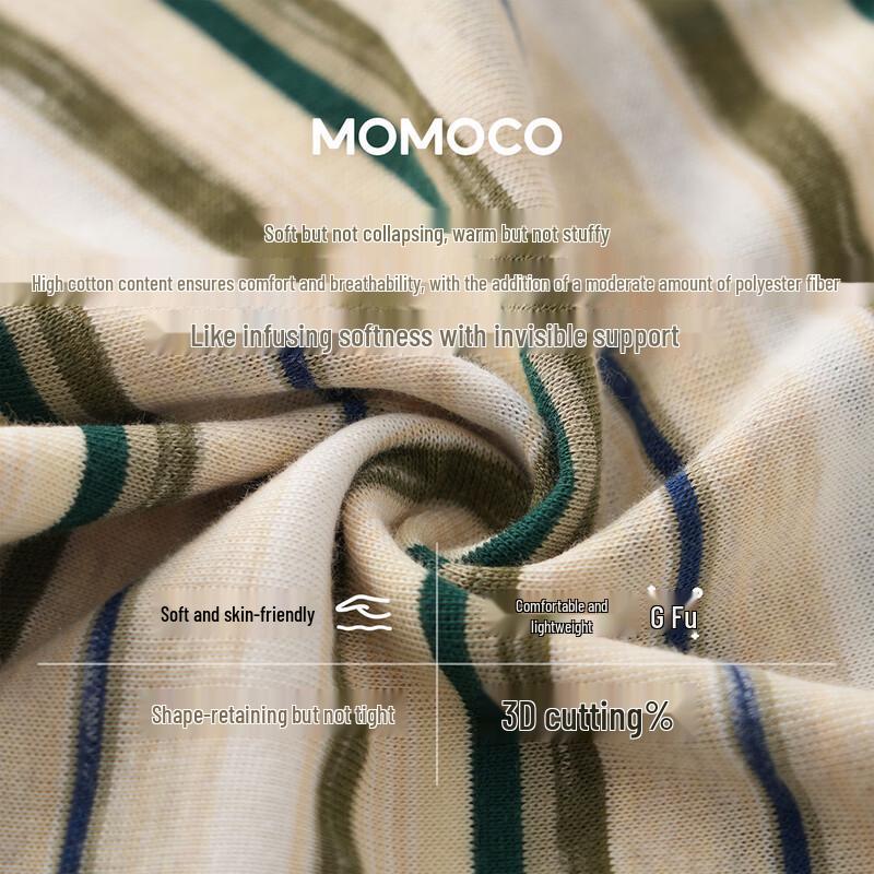 MOMOCO Boys' Striped Short Sleeve T-Shirt