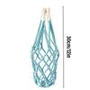 1PC Portable Coffee Cup Bag Hollow Out Bottle Bag Carrier Mugs Bag Foldable Water Bottle Bags Woven Net Bag Cup Cover