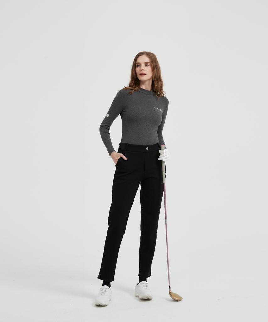 E.PARCA Raven Winter Double Heating Fleece Long Pants