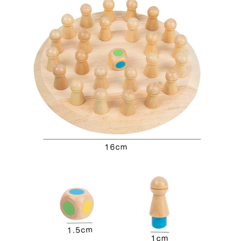 Chess Matching Game: Family Board Games for Kids and Adults, Preschool Learning Educational Toys, Birthday Gift for Boy Girl