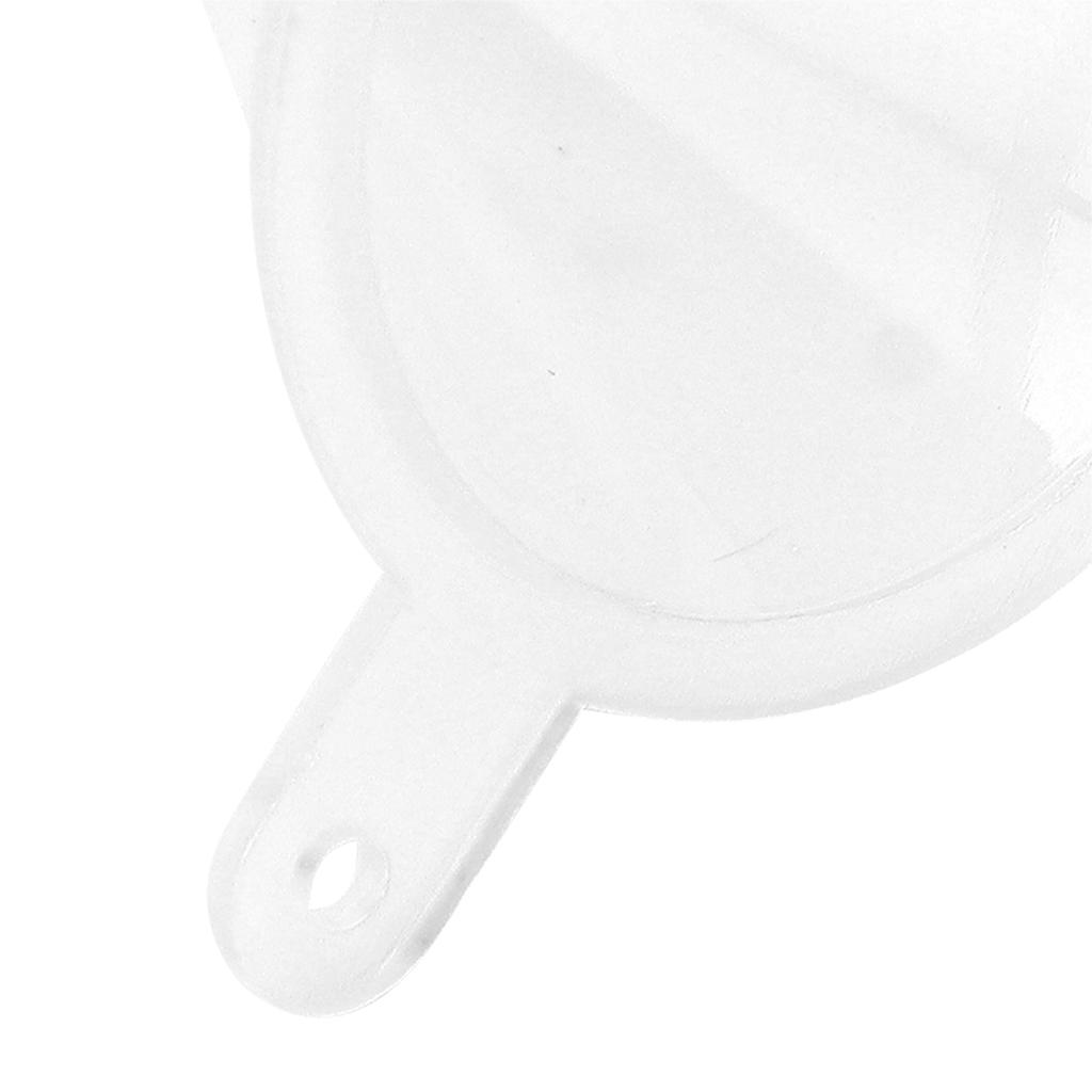 10pcs Small Transparent Funnels Multi Purpose Filling Tools for Cosmetic Liquids Perfume