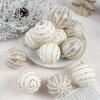 Shatterproof Christmas Tree Hanging Pendants Shimmering Baubles for Holiday Decoration Indoor and Outdoor Ornament