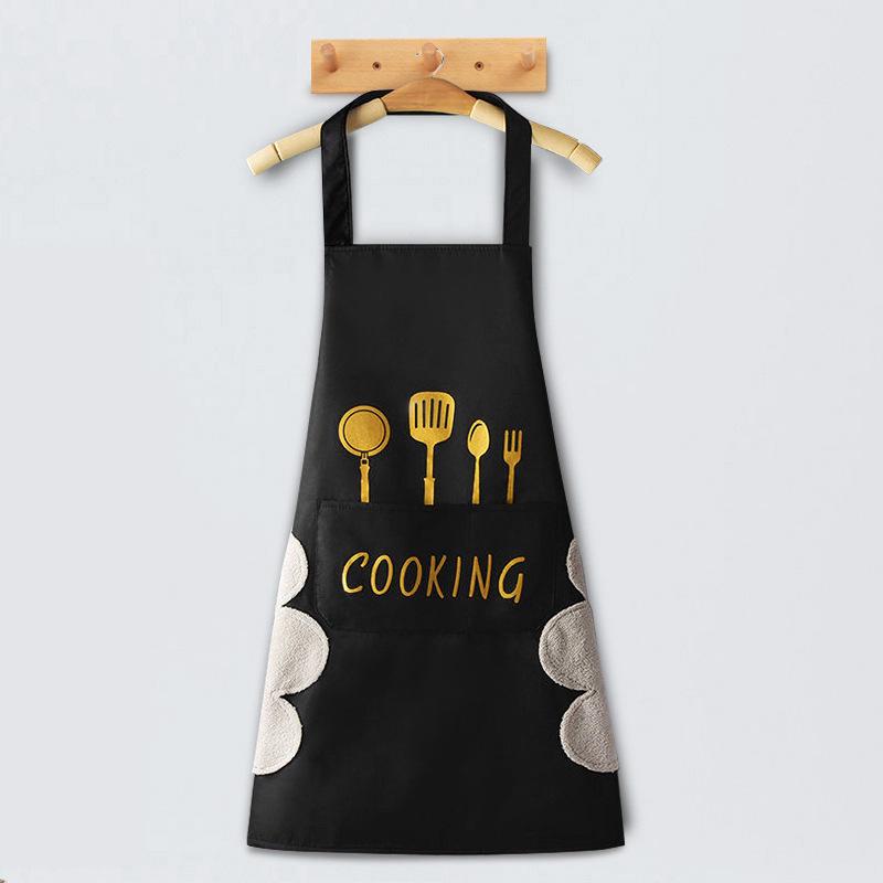 Super Waterproof & Oil-proof Kitchen Apron for Men & Women – Stylish Waist Apron
