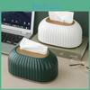 Tissue Nordic Box Holder Striped High Quality Toilet Paper Box Table Napkin Holder Car Tissue Paper Dispenser Home Decoration