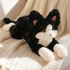 50cm Kawaii Curly Haired Cat Plush Pillow Soft Stuffed Animals Devon Rex Cat Kids Toys Sofa Cushion Home Decor for Girls Gifts