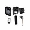 Compatible with Volkswagen 4-Button Golf 7, Lamando, Skoda, Sagitar Folding Key Shell (HU66/HU162).