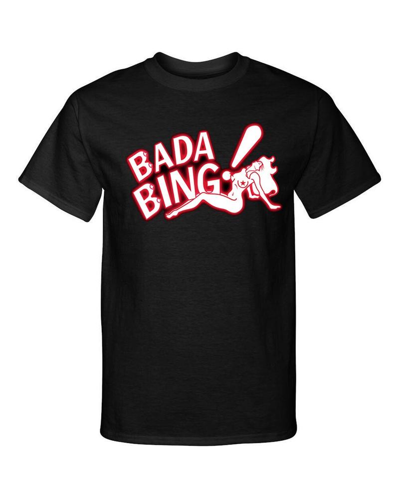 Bada Bing The Sopranos Gentlemens Club Style Graphic Tee T-Shirt XXL