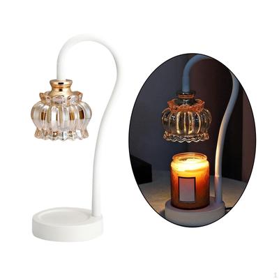 Lampă Topitoare Reglabilă, Suport Încălzitor Lumânări, Difuzor, Lampă de Noptieră Încălzitor Electric pentru Casă