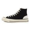 Converse 1970s Psychedelic Hoops Chuck "Black White" Simple Everyday High-top Canvas Shoes Unisex 'Black White'