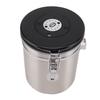 1.5L Coffee Canister Coffee Container with Scoop Date Tracker Stainless Steel Versatile Airtight