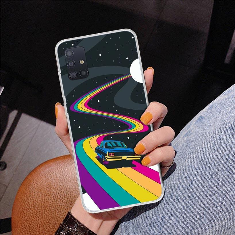 Love Is Love LGBT Rainbow Phone Case For Samsung Galaxy A52 A32 A22 A12 A51 A31 A50S A30S A20S A10S Note 20 Ultra 10 Plus S10 A7