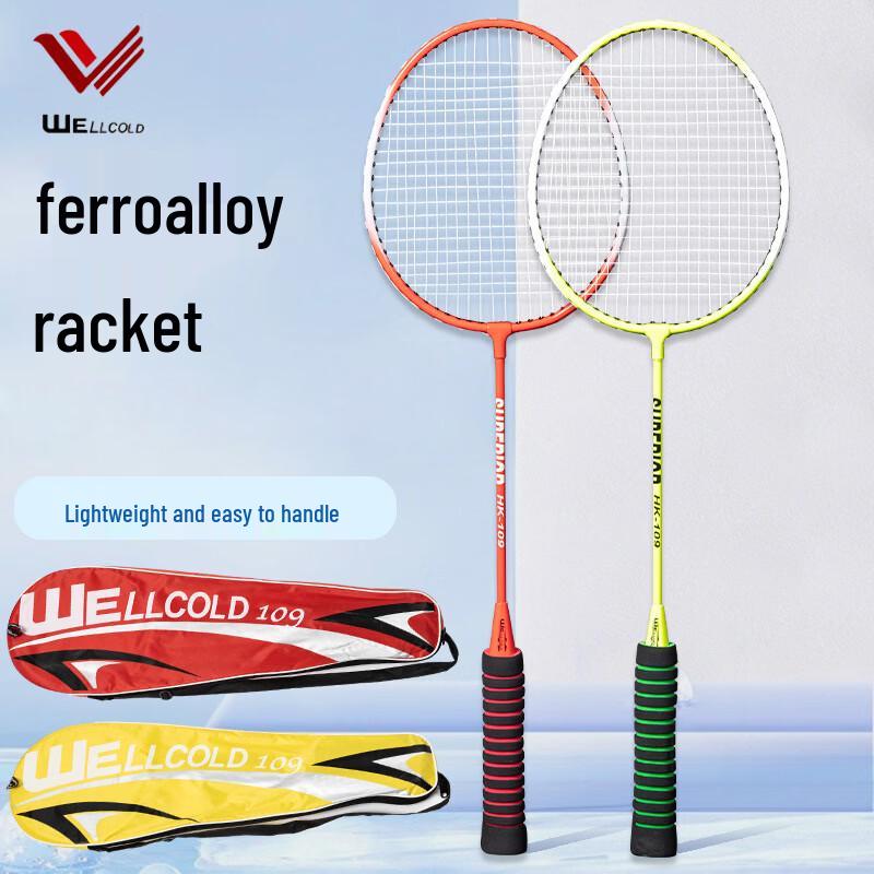 WEILKE Alloy Badminton Racket Set