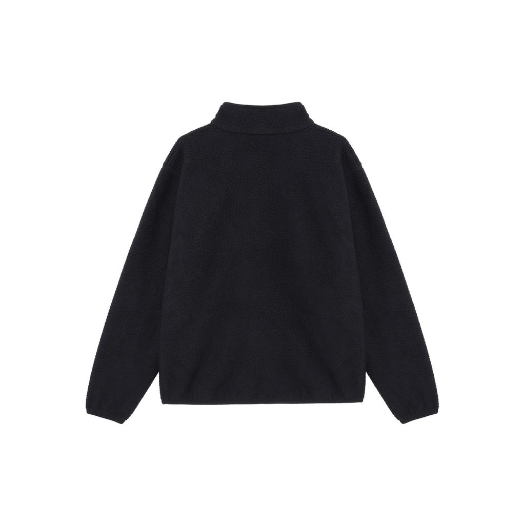 New Nike Club Velvet-feel Coat Men's Black/White FZ0889-010