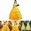 Stunning Off Shoulder Beauty And The Beast Princess Belle Ball Gown Cosplay Dress