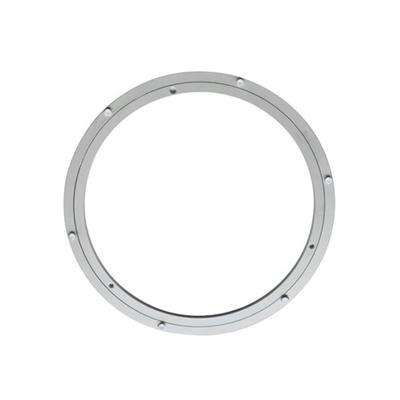 EXDUCT Rotating Table Base with Bearings, DIY Aluminum Rotating Platform, Turntable, Round Shelf, Silver, 300mm
