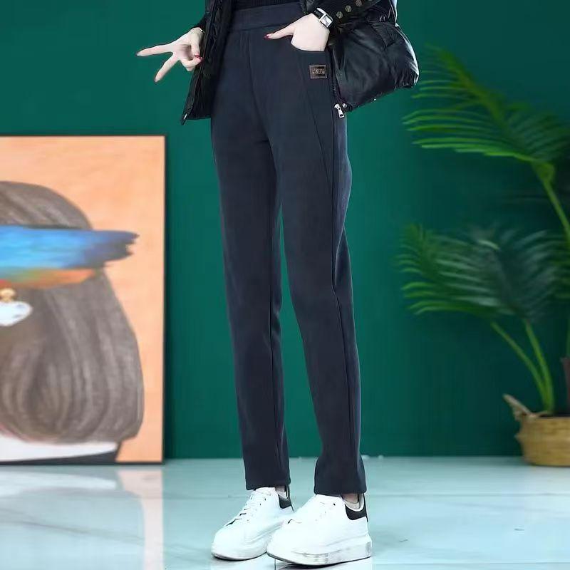 

Женские зауженные брюки гаремы с высокой талией 2025 - Повседневная мода весна/осень L