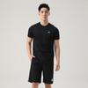 adidas Quick-Drying Breathable Solid Color Short Sleeve Versatile Shorts Casual Sports Suit Men Set KC3741+S21ATMSH2T-BW