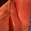Pearl-like transparent lightweight smooth organza fabric suitable for wedding dresses formal gowns and designer clothing fabrics