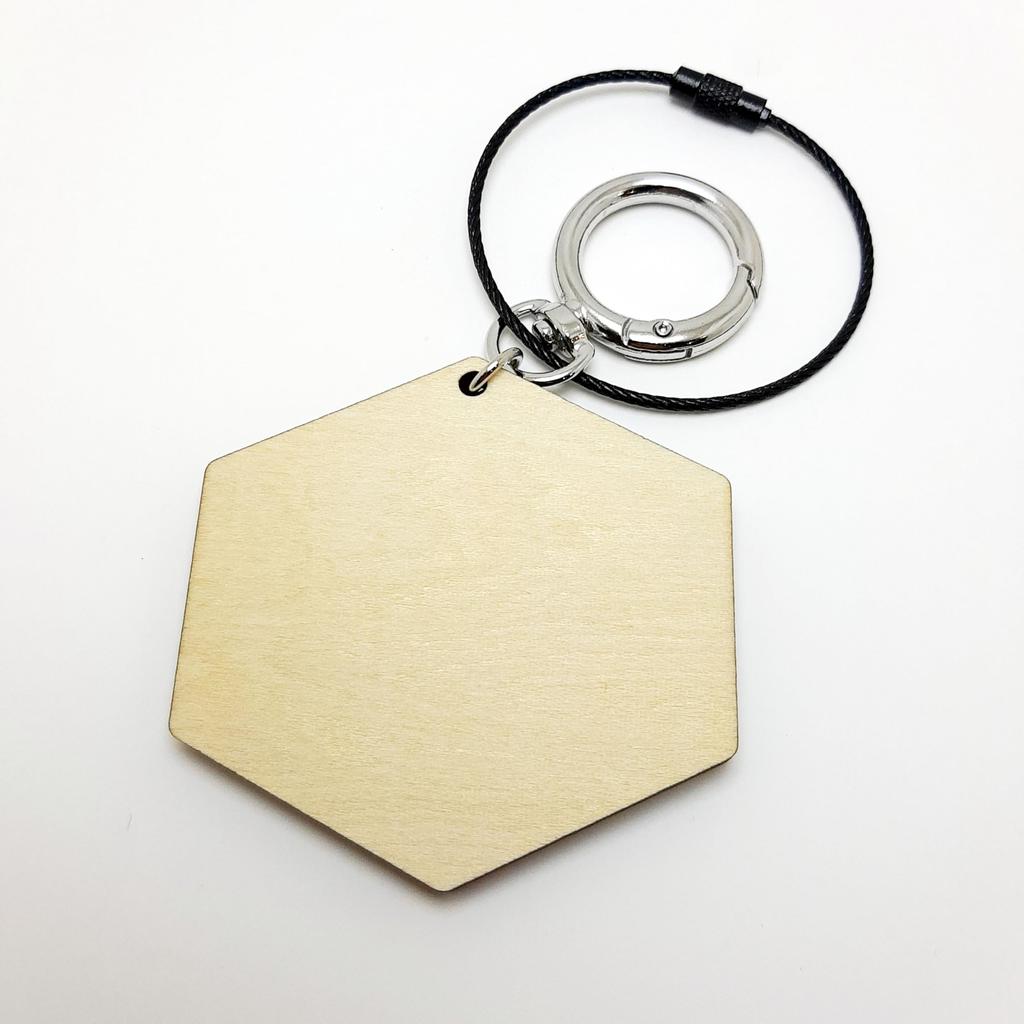 Wooden Tortoise Shell Amulet for Protection Against Good High Original Perfect for Japanese Healing Goods [Hayanagi] Keychain, Shape, 6cm, Evil,