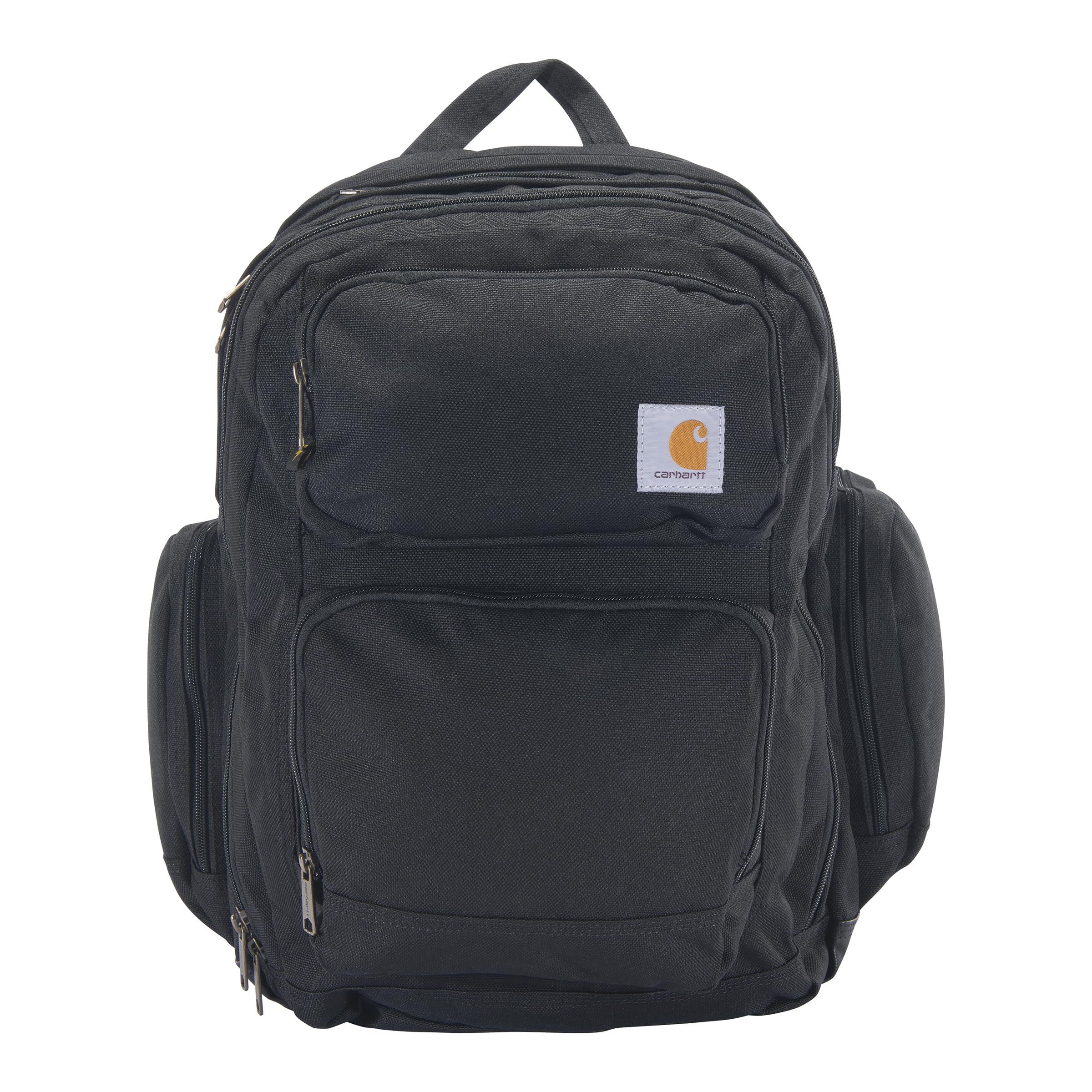 

Carhartt 35L Triple-Compartment Backpack in Black. Workpack, backpack, rucksack.