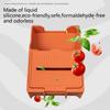 For Geely Zeekr 7X Silicone Center Console Armrest Organizer Anti Slip Interior Accessories Storage Box