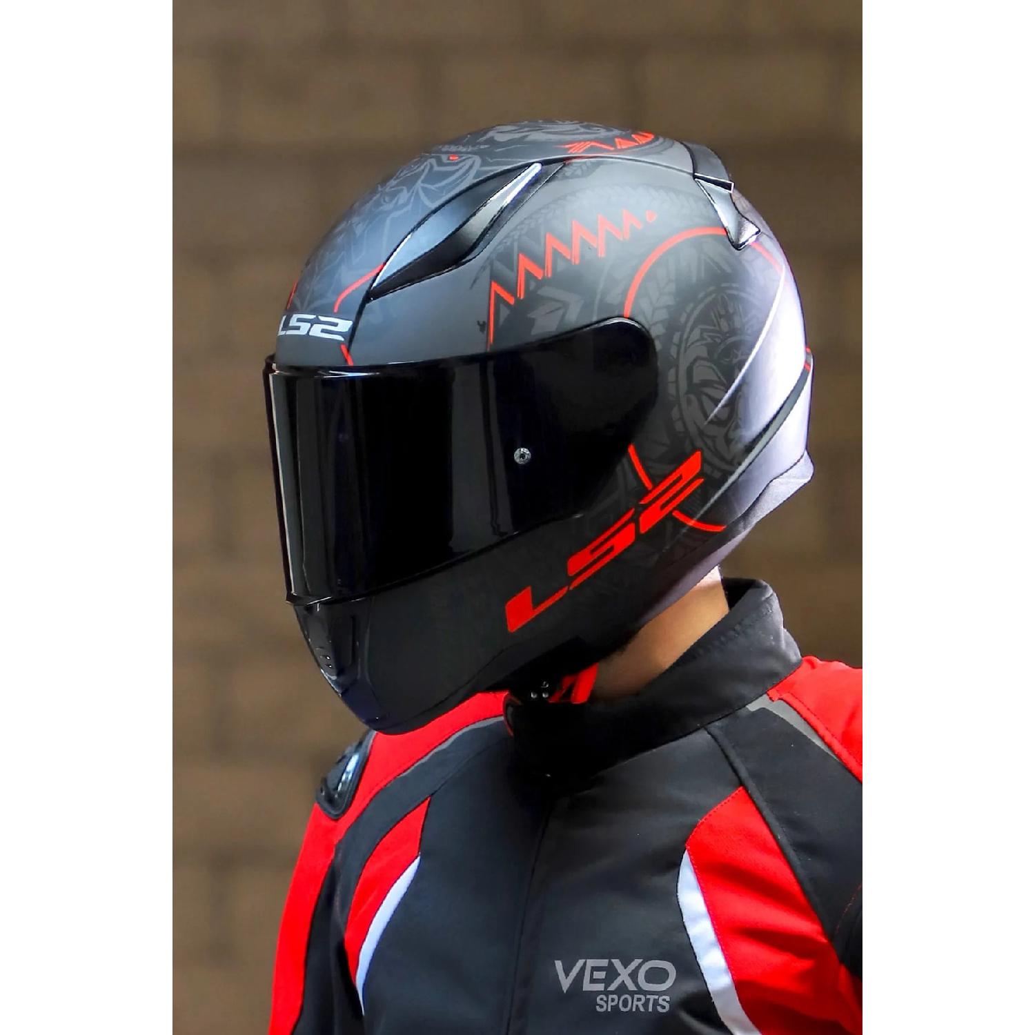 

Rapid Takaroa Matte Black-red Helmet