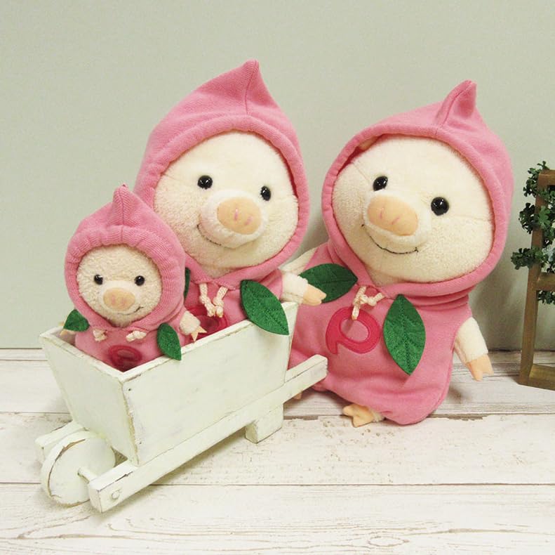 Poohton Dot Hoodie Plush Toy (Small)