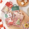 Christmas Creative Snack Packaging Bag Header Festive Bag Exquisite Cardboard