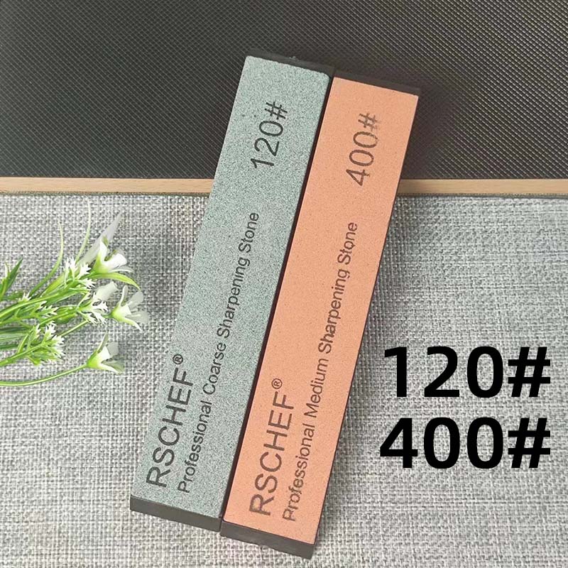 120#-1500grit Big Whetstone Profession Kitchen Knife Sharpener Sharpening Tool Quick Sharpening System Household Whetstone