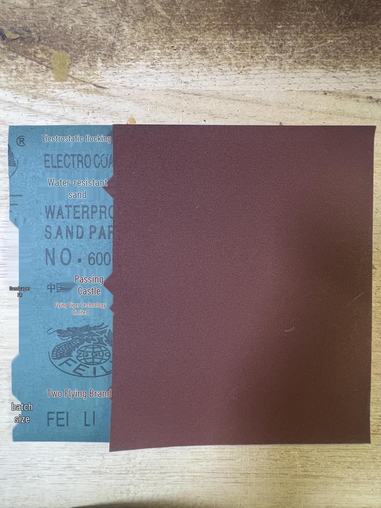 Philips 2000 Grit Wear-Resistant Sandpaper for Wet Sanding Walls, Wood, Metal