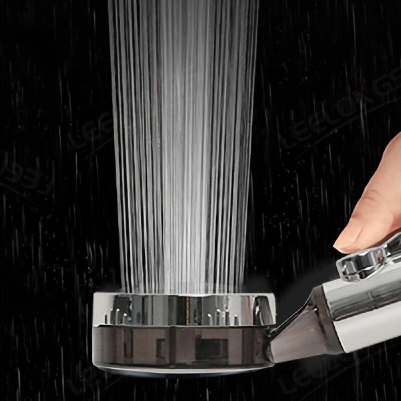 One-touch water-saving, pressure-controlled water filter, massage shower head LV700