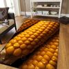 Large Realistic Apple Pattern Carpet for Living Room Bedroom Soft Anti Slip Washable Natural Fruit Style Home Decor Rug