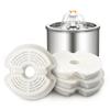 Filtru de cărbune activat de schimb pentru fântână de băut pentru pisici Filtru rotund pentru distribuitor de apă pentru animale de companie