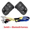 Multifunction Steering Wheel Audio Cruise Control Buttons For KIA Sportage 2011-2016(except 2015) With Backlight Bluetooth Wire