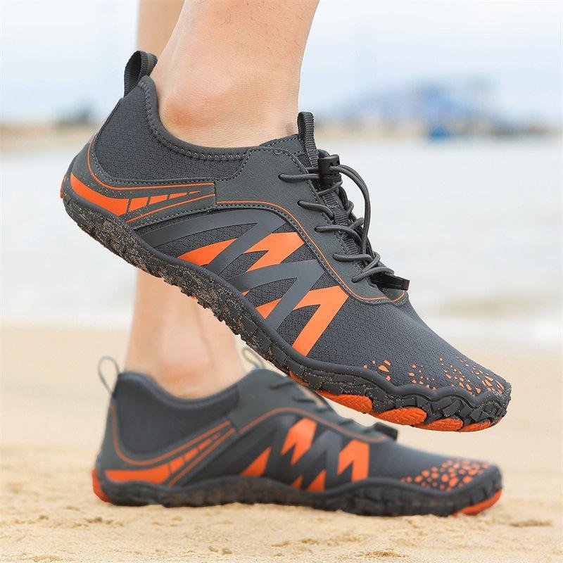 

Новые летние ботинки для дайвинга. Пляжная обувь. Мужская и женская обувь для фитнеса в помещении. Обувь для подводного плавания. Быстросохнущая обувь для прогулок по реке. 46 темно-серого